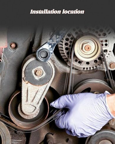 11720-6TA0A Alternator Fan Serpentine Belt Fit for Nissan Quest Pathfinder Murano Maxima Frontier Infiniti JX35 QX60 in Kuwait