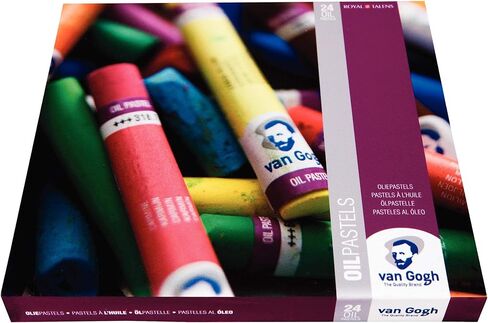 قلم فان جوخ الزيتي، عصا كاملة مستديرة، مجموعة مكونة من 12 قطعة in Kuwait