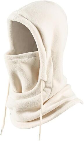 Unisex Fleece Cycling Hood for Autumn and Winter, Fleece Balaclava for Men in Saudi Arabia