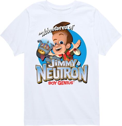 HYBRID APPAREL - Jimmy Neutron - Jimmy Neutron Boy Genius - Toddler and Youth Short Sleeve Graphic T-Shirt in Saudi Arabia