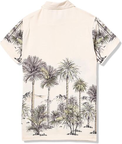 GUESS Boys' Eco Short Sleeve Viscose Shirt in Saudi Arabia