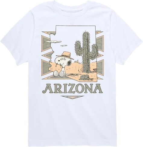 Peanuts - Spike Arizona Desert -Toddler and Youth Short Sleeve Graphic T-Shirt in Saudi Arabia