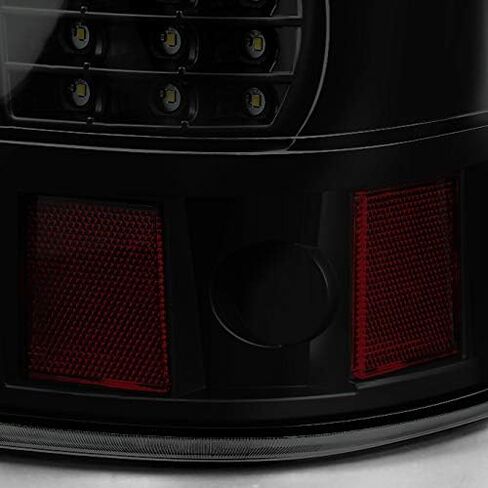 AKKON - Fits 1999 2000 2001 2002 Chevy Silverado | 1999-2006 GMC Sierra Taillights Black Smoked - Full LED Style Pair in Saudi Arabia