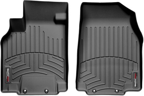 سجادات أرضية WeatherTech Custom Fit FloorLiner لسيارة Mazda CX-9 (441531) - الصف الأول (السائق والراكب)، أسود in Kuwait