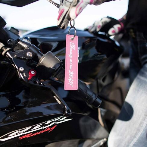 x xotic tech Keychain Tag with Key Ring for Motorcycles, ATV UTV, Cars, Backpack, Keys Tag Lock Luggage Scooters Embroidered Accessory (Beauty and Her Beast) in Saudi Arabia