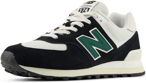 New Balance Classics Men's ML574v2 Sneaker White/Green 9 D - Medium in Saudi Arabia