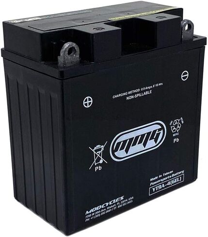 MMG YT9A-4 GEL CELL Motorcycle Battery – Factory Sealed, Maintenance Free - 12V in Saudi Arabia