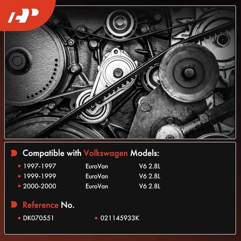 A-Premium 55.18 Inch Dual-Sided Serpentine Drive Belt Compatible with Volkswagen EuroVan 1997 1999 2000, 2.8L in Saudi Arabia