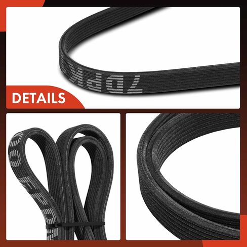 A-Premium 55.18 Inch Dual-Sided Serpentine Drive Belt Compatible with Volkswagen EuroVan 1997 1999 2000, 2.8L in Saudi Arabia