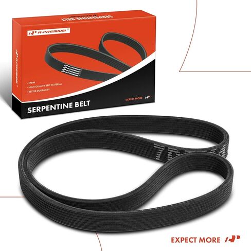 A-Premium 55.18 Inch Dual-Sided Serpentine Drive Belt Compatible with Volkswagen EuroVan 1997 1999 2000, 2.8L in Saudi Arabia