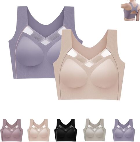 MOYEE Miladove Bra, Mirahug - Lifting and Shaping Corrector Bra, Lifting Bras for Sagging Breasts, Full Coverage Back Support in Saudi Arabia