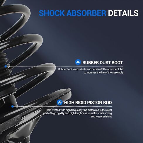 Autoround Front Complete Strut w/Coil Spring Assembly 171679 171678 Compatible with Toyota Camry 1997-2001/ Solara 1999-2003 Left and Right in Saudi Arabia