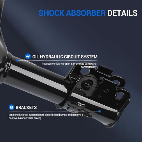 Autoround Front Complete Strut w/Coil Spring Assembly 171679 171678 Compatible with Toyota Camry 1997-2001/ Solara 1999-2003 Left and Right in Saudi Arabia