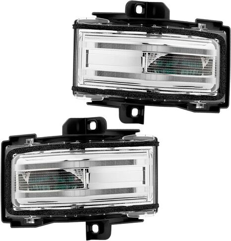 Door Towing Mirror Turn Signal Lights Indicator Fit for Ford F150 F250 F350 F450 F550 2015-2024, Replace FL34-13B382-CA FL34-13B381-CC, Driver & Passenger Side Lamps in Saudi Arabia