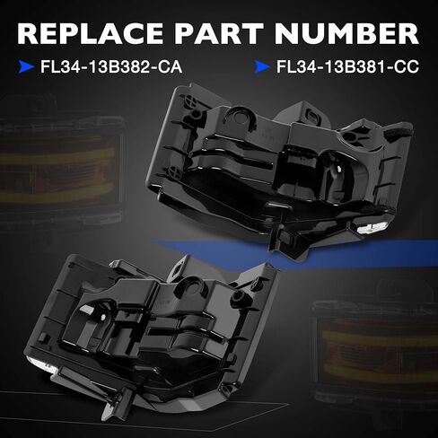 Door Towing Mirror Turn Signal Lights Indicator Fit for Ford F150 F250 F350 F450 F550 2015-2024, Replace FL34-13B382-CA FL34-13B381-CC, Driver & Passenger Side Lamps in Saudi Arabia