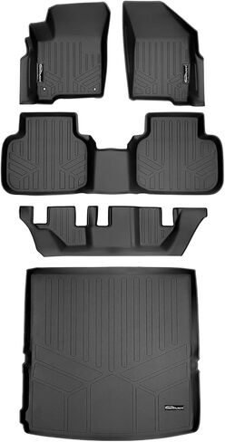 MAXLINER All Weather Custom Fit Cargo Liner Behind The 2nd Row Black Compatible with 2009-2020 Dodge Journey in Saudi Arabia
