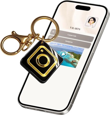 بطاقة الأعمال الرقمية NFC VTAGID Keychain - مشاركة جهات الاتصال وInstagram والوسائط الاجتماعية على الفور - Ntag213 in Kuwait