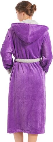 رداء بقلنسوة للرجال من Inner Wish ورداء نسائي من القطيفة بغطاء للرأس، مقاس L/XL+S/M in Kuwait