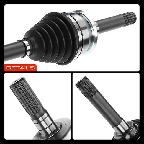 A-Premium CV Axle Shaft Assembly Compatible with Honda & Isuzu Models - Passport, Amigo, Rodeo, Rodeo Sport, 1998-2001, 4WD Only, with Inboard Housing - Front Left or Right in Saudi Arabia