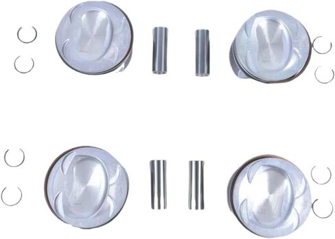 Pistons Rings Set STD 76.5mm Engine Overhaul Reconstruction Kit Compatible With 11-16 CC in Kuwait