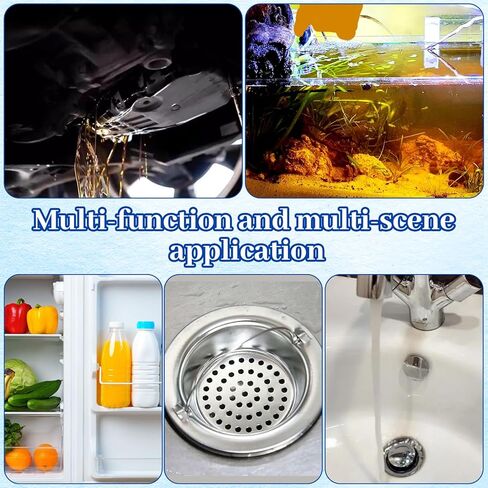 أداة تنظيف فتحة السقف التلقائية بطول 118 بوصة منظف الأسلاك المرنة مع فرشاة مستقيمة وخرطوم جلدي ومنشفة إسفنجية لتنظيف فتحة سقف السيارة وفتحة ممسحة الزجاج الأمامي in Kuwait