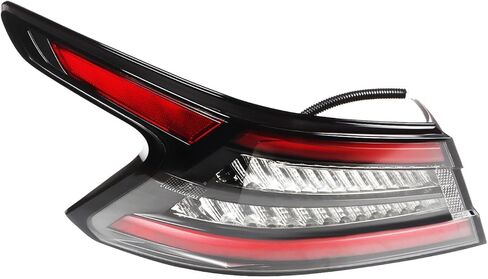 Driver Side Tail Light Assembly Compatible with Maxima 2019-2023 Rear Taillight Tail lamp 265559DJOA NI2804119 (Left) in Saudi Arabia