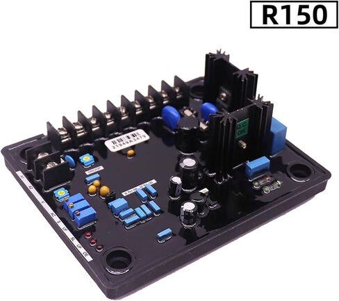 منظم جهد كهربائي أوتوماتيكي R150 منظم جهد كهربائي أوتوماتيكي لمجموعة مولدات الديزل متوافق مع (نسخة R150) in Kuwait