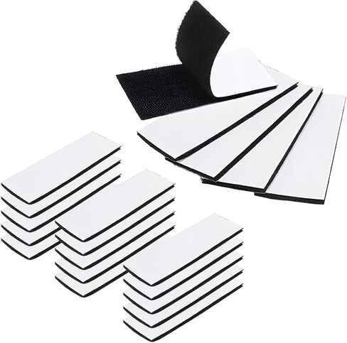 20PCS Car Mat Fixing Clips, 1" x 4" Strong Adhesive Anti-Slip Floor Mat Retainer Clip, Automotive Mat Double-Sided Strip Sticker, Universal Car Floor Pad Fastener Accessories for Rug, Mattress in Kuwait