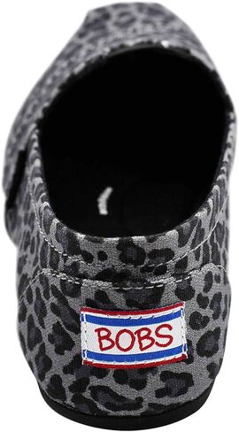 Skechers BOBS Women's Bobs Plush-Hot Spotted. Leopard Print Slip on Ballet Flat, 11 M US in Saudi Arabia