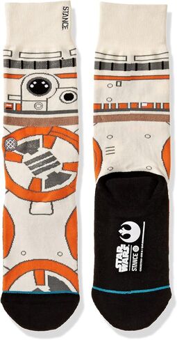 Star Wars Men's Bb8 Classic Crew Sock in Saudi Arabia