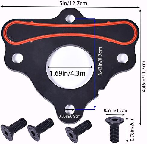 12589016 حشية لوحة التجنيب لعمود الحدبات ومجموعة الترباس | OE#BTR89016 B31822 11561455 | يناسب تشيفي جي إم سي كاديلاك 4.8L 5.3L 6.0L 6.2L | الجنرال 3/4/5 LS LT LS1 LS2 LS3 LS6 LQ4 LQ9 LSX 1997-2023 in Kuwait