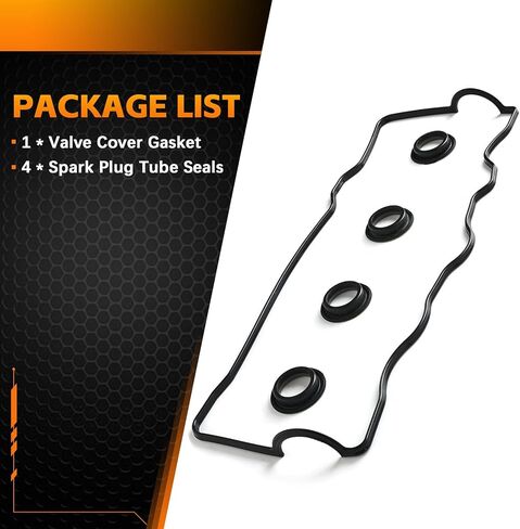 VS50304R Valve Cover Gasket Set, Engine Repair Gasket Seals Replacement Compatible with 1987-2001 Toyota Camry 1987-1999 Toyota Celica 1991-1995 Toyota MR2 RAV4 Solara 2.0L/2.2L in Kuwait