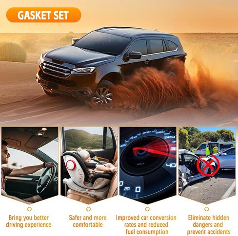 VS50304R Valve Cover Gasket Set, Engine Repair Gasket Seals Replacement Compatible with 1987-2001 Toyota Camry 1987-1999 Toyota Celica 1991-1995 Toyota MR2 RAV4 Solara 2.0L/2.2L in Kuwait