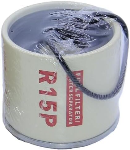 R15P Spin-On Diesel Fuel Filter Water Separator Element 30 Micron. Replace R15T Compatible with Racor 215R Series (1 PC) in Kuwait