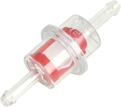 In-Line Fuel Filter 07-245 Fits 3/16" or 1/4" Lines Flow See-through in Saudi Arabia