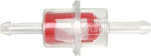 In-Line Fuel Filter 07-245 Fits 3/16" or 1/4" Lines Flow See-through in Saudi Arabia