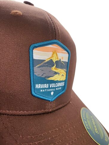 Hawaii Trucker Hat - Mesh Snapback Baseball Cap w/National Park Patch in Saudi Arabia