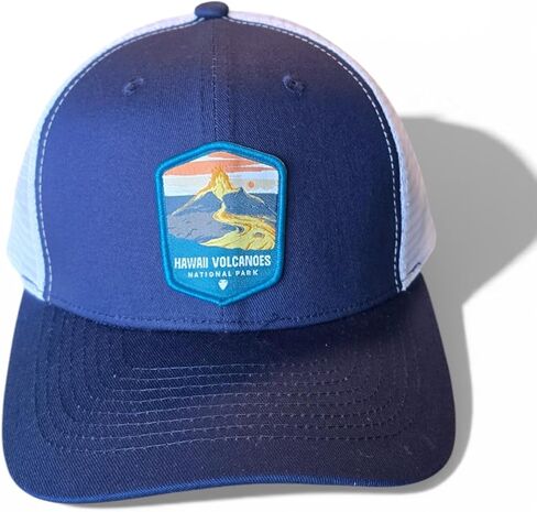 Hawaii Trucker Hat - Mesh Snapback Baseball Cap w/National Park Patch in Saudi Arabia