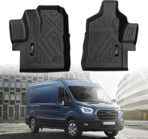 Custom Fit for 2014-2021 Ford Transit Connect Accessories Floor Mats Front Liner 2 Pcs TPE All Weather (for 2014-2021 Ford Transit Connect) in Saudi Arabia