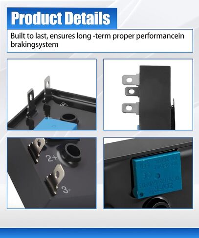 مفتاح مؤقت تأخير الفرامل 30 ثانية متوافق مع عربة الجولف 12-48 فولت مرحل ضوء الفرامل in Kuwait