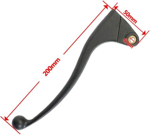 Premium Aluminum Motorcycle Clutch Lever Compatible with Kawasaki Ninja ZX6R ZX-6R ZX 6R ZX10R ZX 10R ZX-10R Z 750 R Z 1000 SX Ninja 1000 Ninja 636 -Corrosion-Resistant, Smooth Brake, Black in Saudi Arabia