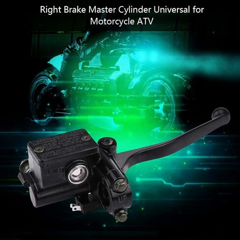 BAFOVY Zerone Motorcycle Brake Master Cylinder, Right Side Lever for KL600 KLR 250 650 300 400 450, ATV Compatible in Saudi Arabia