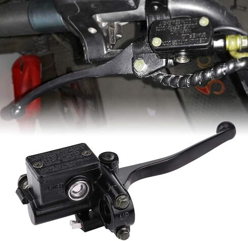BAFOVY Zerone Motorcycle Brake Master Cylinder, Right Side Lever for KL600 KLR 250 650 300 400 450, ATV Compatible in Saudi Arabia