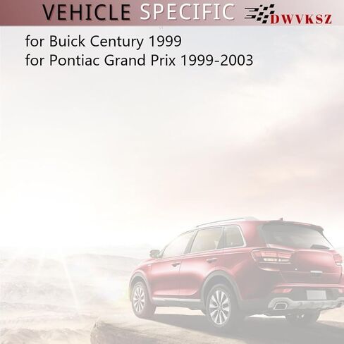 Dual Radiator and Condenser Fan Assembly Replaces# 22136897, 12362508 for Pontiac Grand Prix 3.1L 1999 2000 2001 2002 2003, for Buick Century 3.1L 1999, (1x) in Saudi Arabia