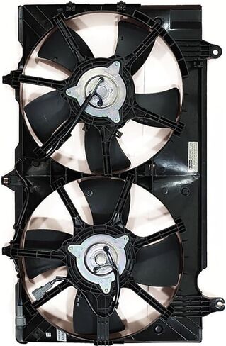 Dual Radiator and Condenser Fan Assembly Replaces# 21481EV02B, NI3115136 for Nissan 350Z 3.5L 2007 2008, (1x) in Saudi Arabia
