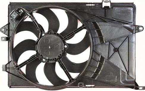 Dual Radiator and Condenser Fan Assembly Replaces# 622900, 95352378 for Chevrolet Sonic 1.4L 2012 2013 2014 2015 2016 2017 2018, (1x) in Saudi Arabia