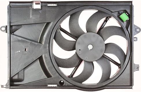 Dual Radiator and Condenser Fan Assembly Replaces# 622900, 95352378 for Chevrolet Sonic 1.4L 2012 2013 2014 2015 2016 2017 2018, (1x) in Saudi Arabia