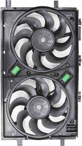 Dual Radiator and Condenser Fan Assembly Replaces# 620656, GM3115242 for Buick Regal 2.0L 2011 2012 2013, (1x) in Saudi Arabia