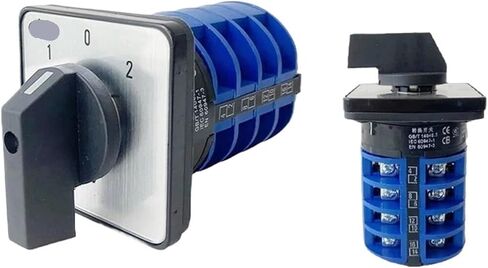 1pcs LW26 YMW26-32/4 Rotary Switch 3-Position 690V 32A 4-Pole 16 Terminal Screw(0-1-2-3-4) in Kuwait