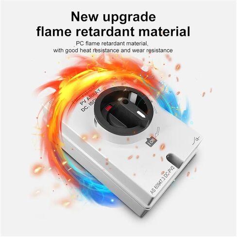 4P PV DC 1200V 32A IP66 Waterproof Rotating Handle Isolator Rotary Switch Disconnector for Distribution Box in Kuwait